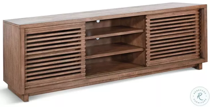 Velden Hollow Natural 85" TV Console