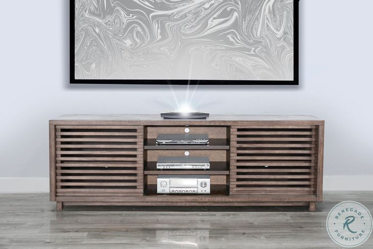 Velden Hollow Natural 85" TV Console