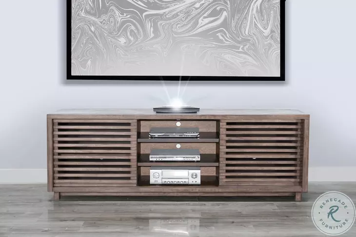 Velden Hollow Natural 85" TV Console