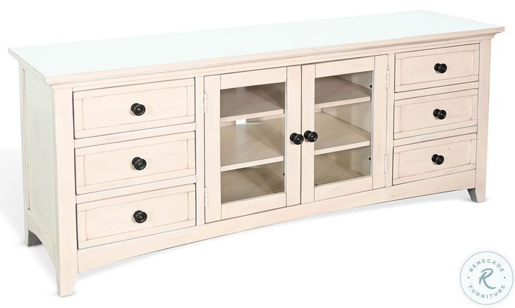 Ember Grace White 62" Media Console