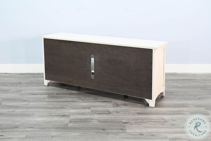 Ember Grace White 62" Media Console