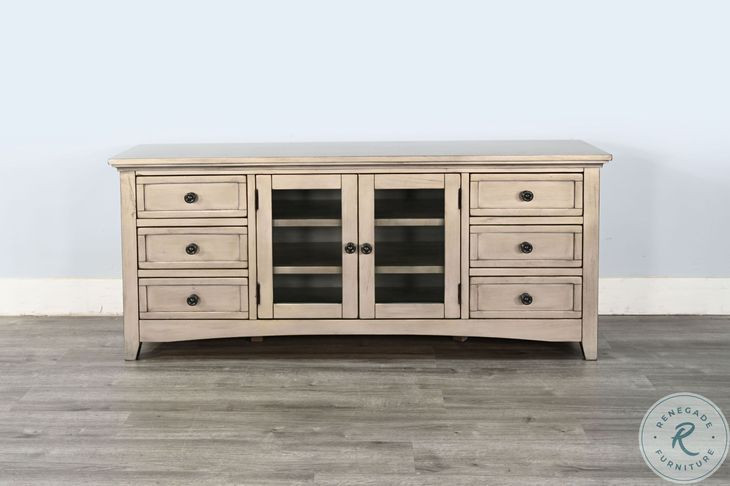 Ember Grace Gray 62" Media Console