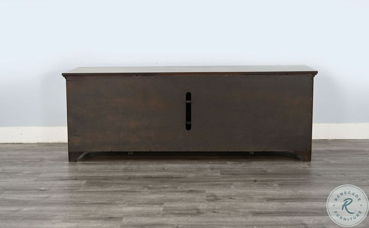 Willow Nest Gray 72" Media Console