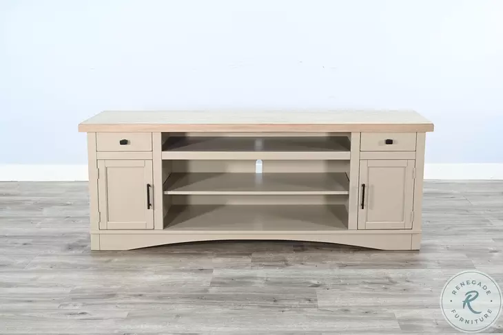 Radiant Drift Natural 2 Door Media Cabinet