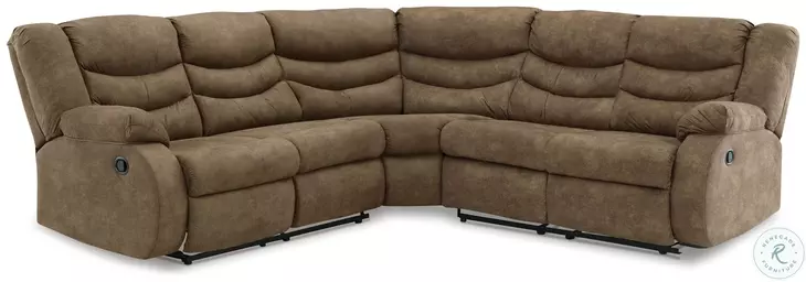 Partymate Brindle 2 Piece Reclining LAF Sectional