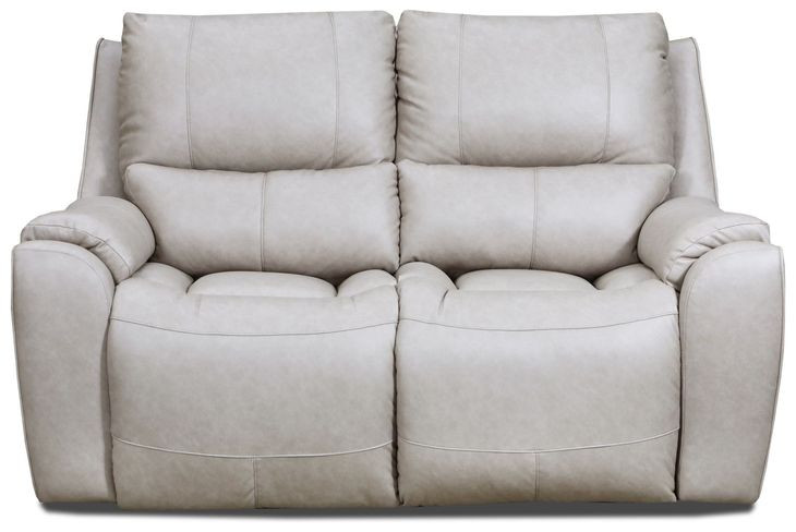 Westchester Platinum 67" Double Power Reclining Loveseat with USB Charging