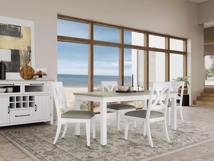 Finn Fog Cora X Back Side Chair Set of 2