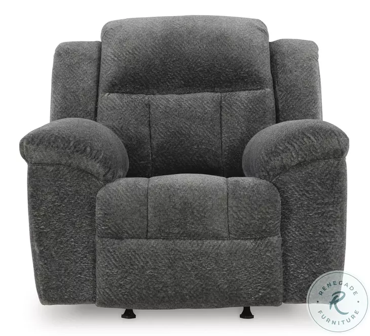 Frohn Graphite Rocker Recliner