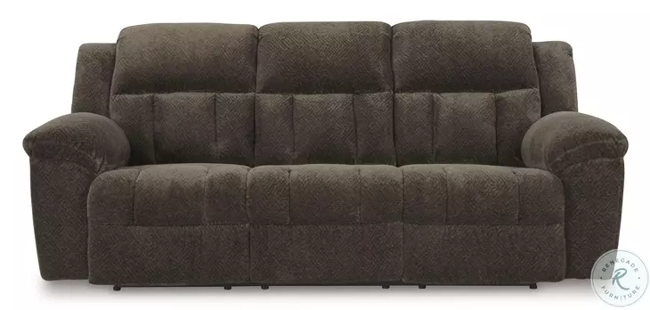 Frohn Chocolate Reclining Sofa