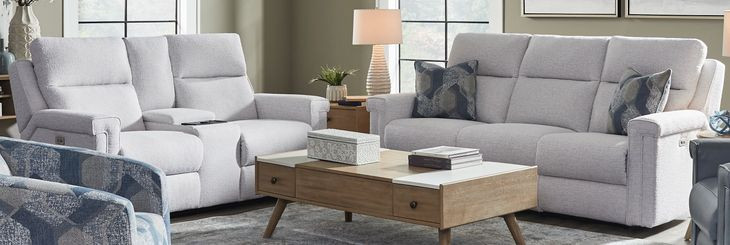 Madison Telluride Stone 88" Zero Gravity Power Reclining Sofa with USB Charging