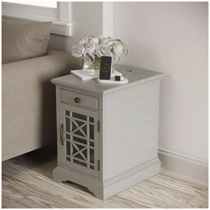 Craftsman Earl Grey Chairside Table