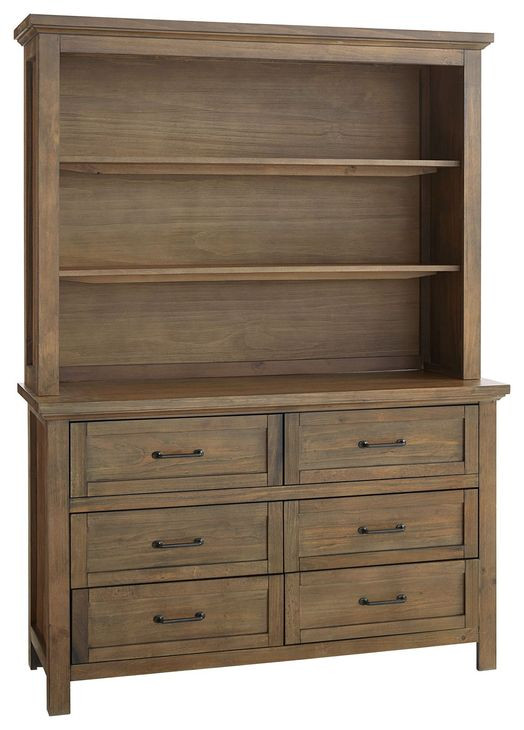 Westfield Harvest Brown 6 Drawer Dresser
