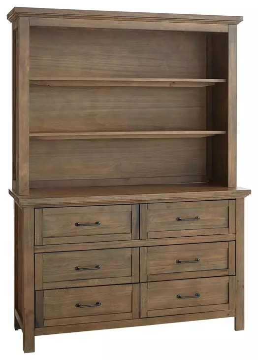 Westfield Harvest Brown 6 Drawer Dresser