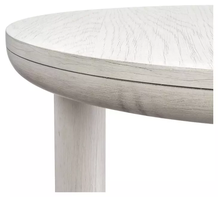 Sunset Cove Moonlight Pearl Round End Table