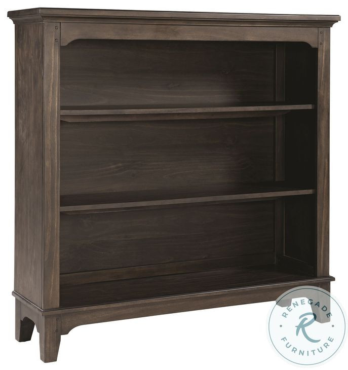 Taylor River Rock Hutch and Bookcase with 3 Shelves