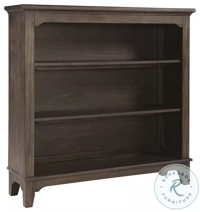 Taylor River Rock Hutch and Bookcase with 3 Shelves
