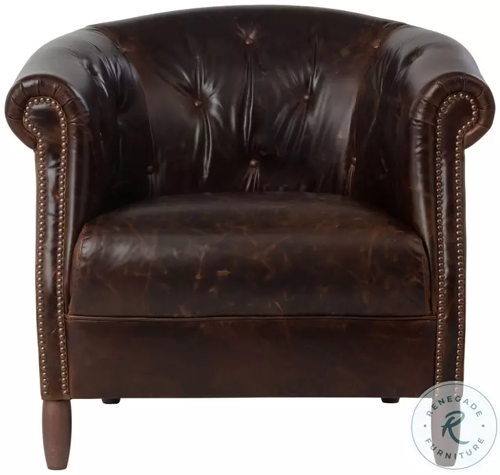 Marjoryn Chocolate Lounge Chair