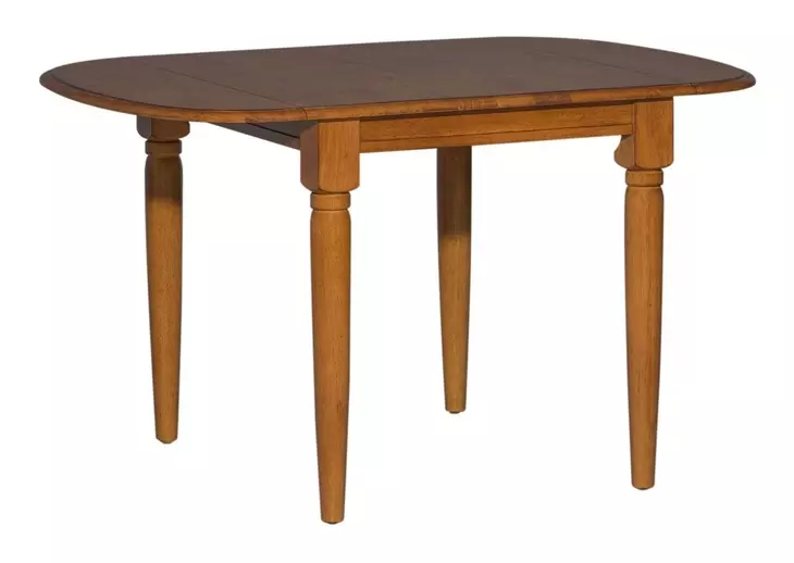 Creations Tobacco 5 Piece Extendable Drop Leaf Dining Set