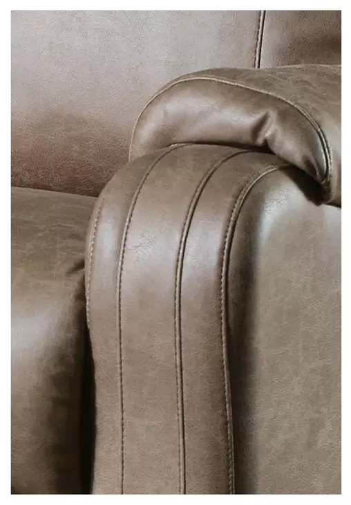 Contour Cocoa 60" Reclining Loveseat
