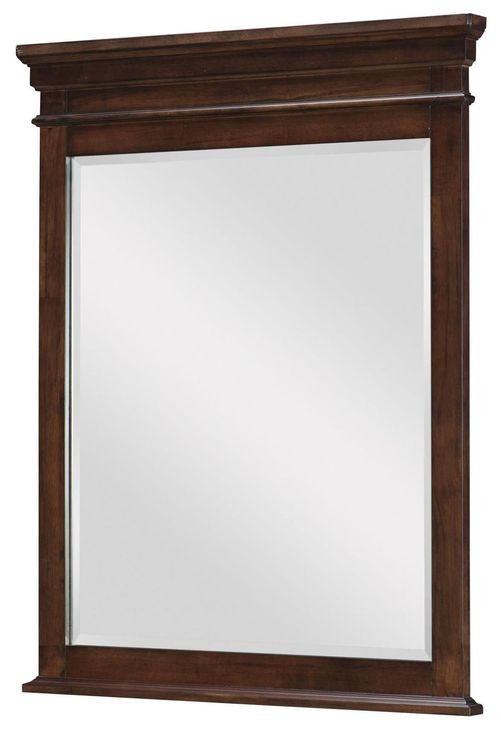 Canterbury 2.0 Warm Cherry Rectangular Dresser Mirror