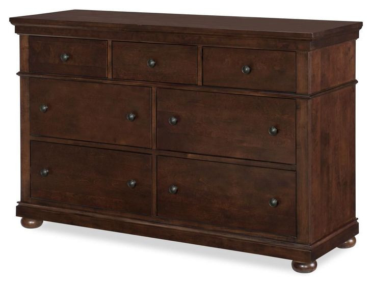 Canterbury 2.0 Warm Cherry 7 Drawer Dresser