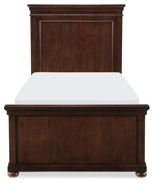 Canterbury 2.0 Warm Cherry Youth Panel Bedroom Set
