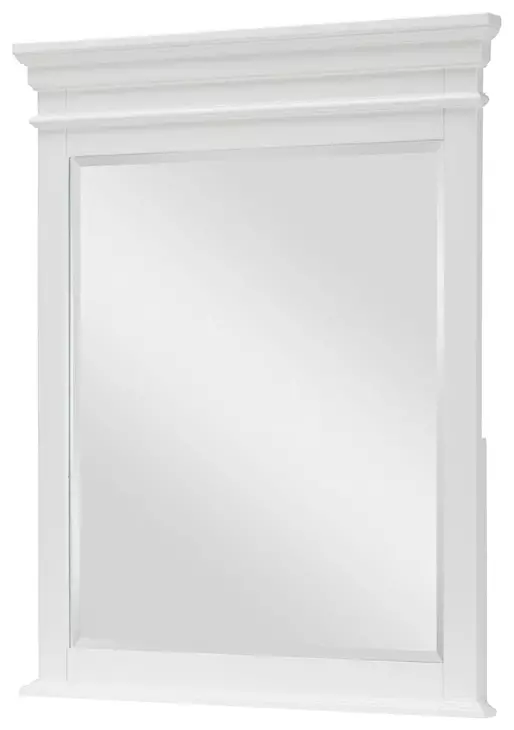 Canterbury 2.0 Natural White Rectangular Dresser Mirror