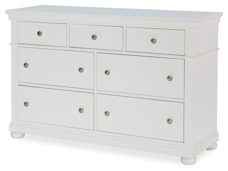 Canterbury 2.0 Natural White 7 Drawer Dresser