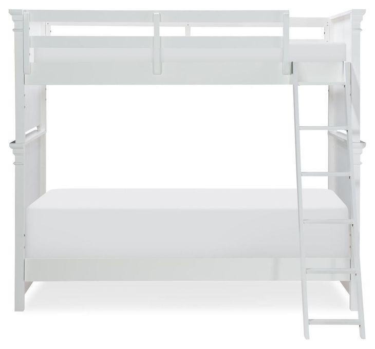 Canterbury 2.0 Natural White Twin Bunk Bed