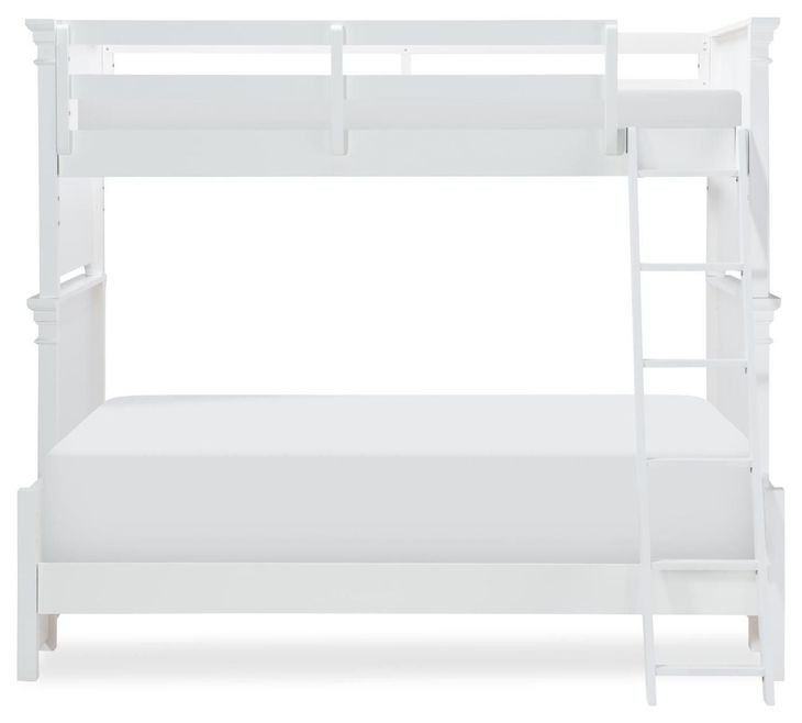 Canterbury 2.0 Natural White Twin Over Full Bunk Bed