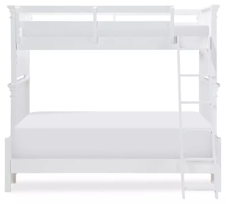 Canterbury 2.0 Natural White Twin Over Full Bunk Bed