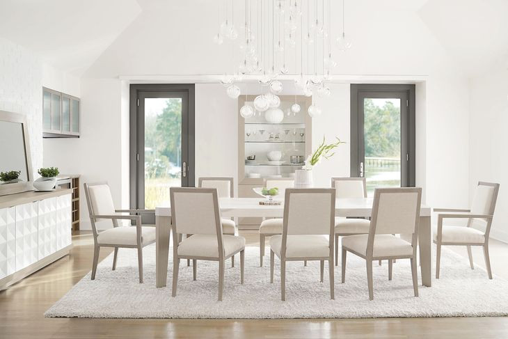 Axiom Cream Upholstered Arm Chair Set of 2
