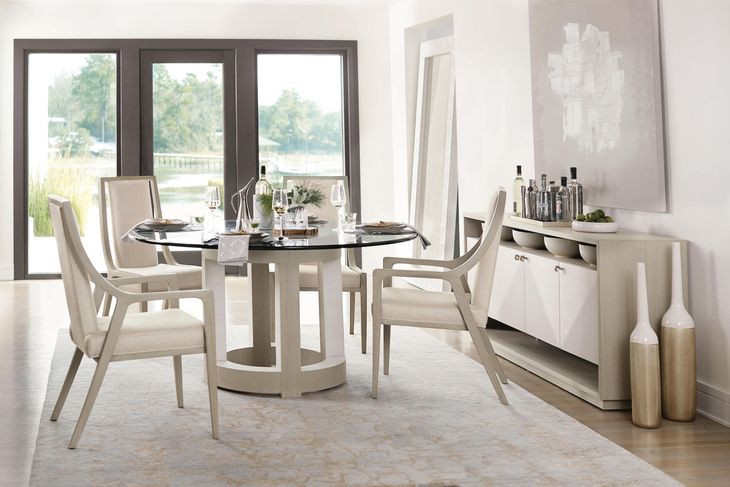 Axiom Cream Arm Chair Set of 2