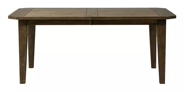 Hearthstone Tobacco Extendable Rectangular Leg Dining Table