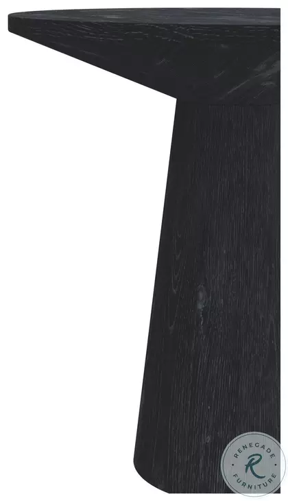 Cove Vintage Black End Table