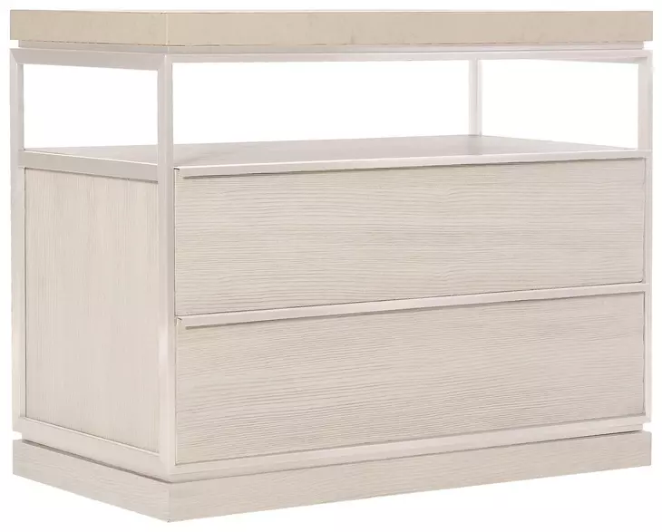 Bryne Bone Nightstand