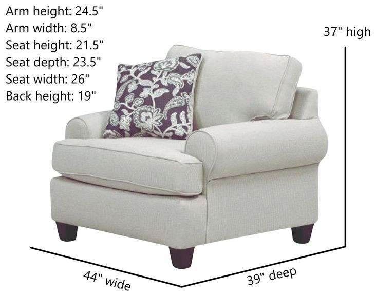 Awesome Oatmeal Accent Chair