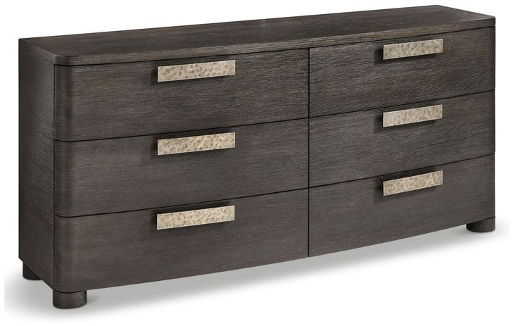 Geneve Robor and Ferrum 6 Drawer Dresser
