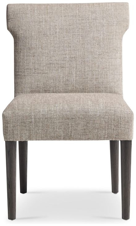 Geneve Beige Performance Fabric Upholstered Side Chair