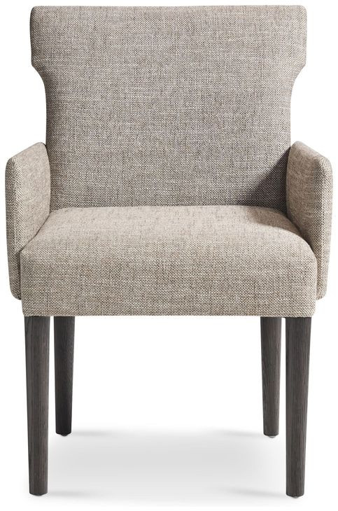 Geneve Beige Performance Fabric Upholstered Arm Chair
