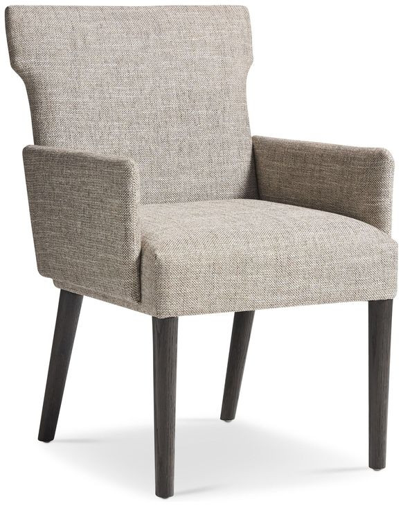 Geneve Beige Performance Fabric Upholstered Arm Chair