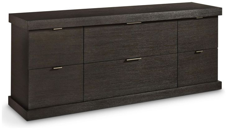 Geneve Robor 6 Drawer Credenza