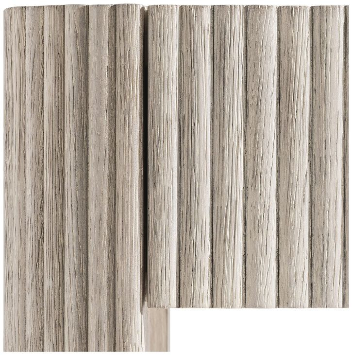 Lucerne Alba and Graphite 1 Drawer Open Nightstand