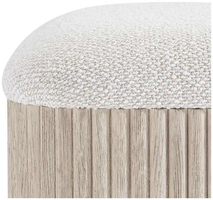 Lucerne Beige Performance Fabric Upholstered Accent Bench