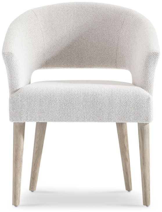 Lucerne Beige Performance Fabric Upholstered Arm Chair
