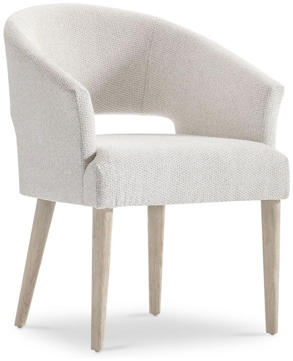 Lucerne Beige Performance Fabric Upholstered Arm Chair