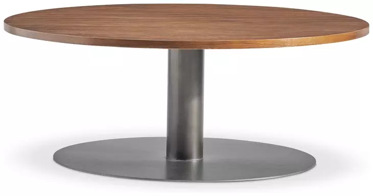 Brasea Lume and Tungsten Round Occassional Table Set