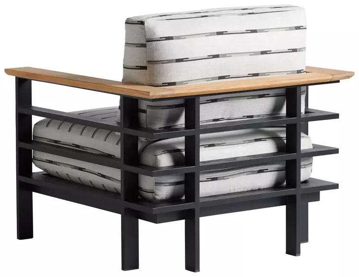 South Beach Gray Outdoor Conversation Set