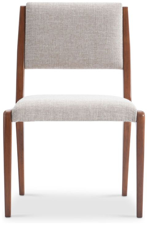 Brasea Beige Performance Fabric Upholstered Side Chair