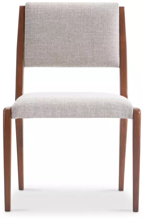 Brasea Beige Performance Fabric Upholstered Side Chair